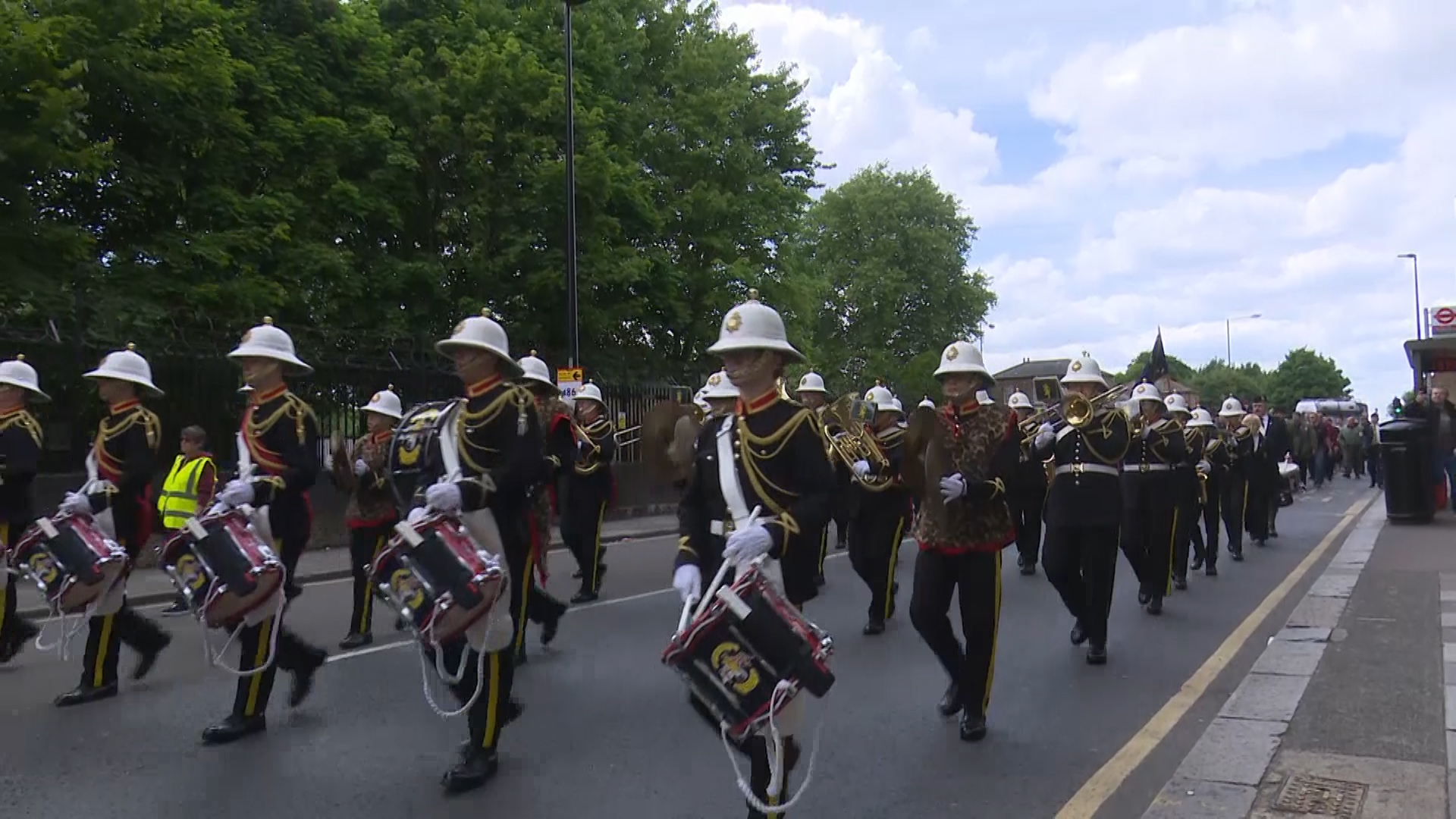 Parade Marks Anniversary Of Lee Rigby's Murder