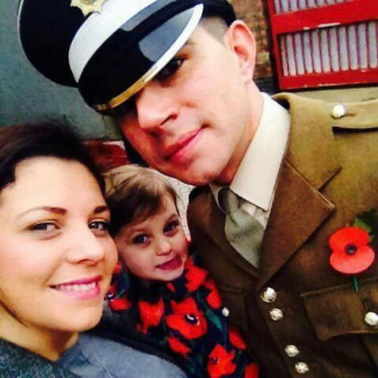 LSgt Dan Green and family Credit LSgt Dan Green