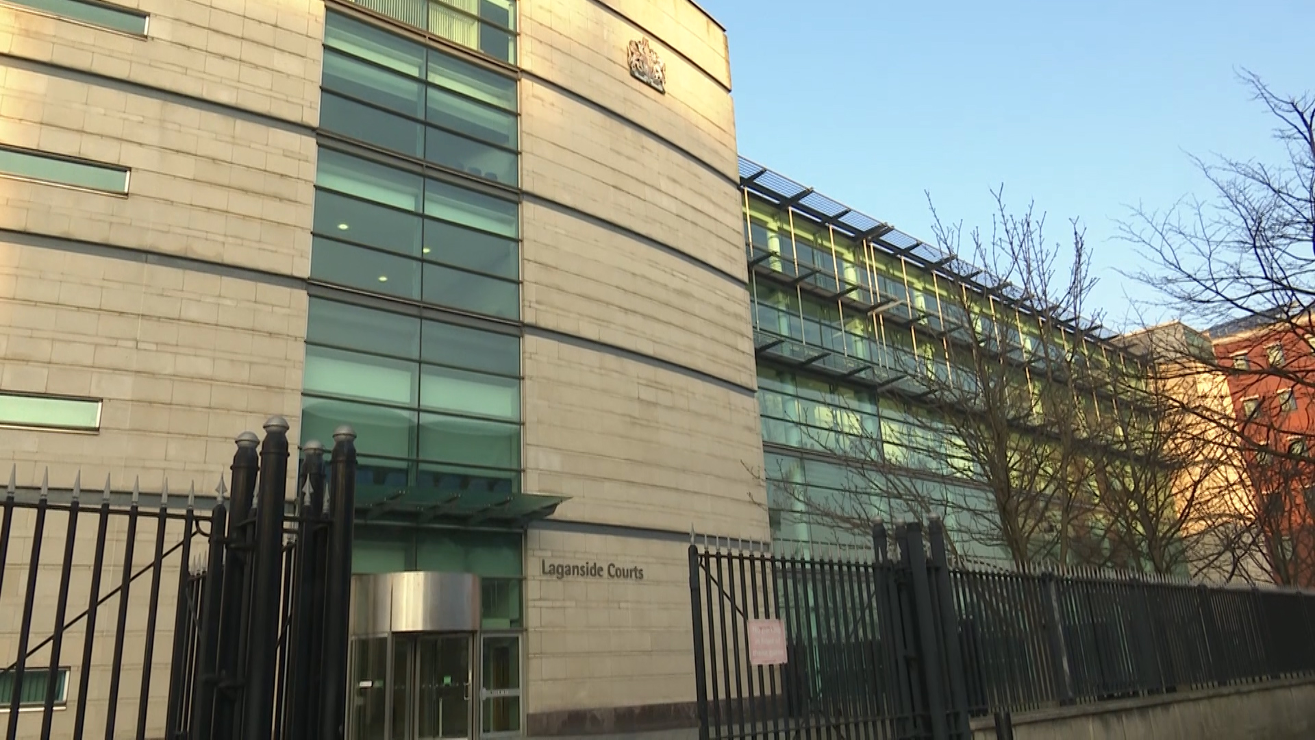Laganside Courts in Belfast.