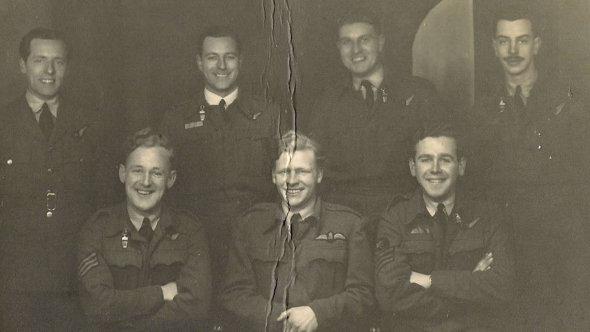The crew of JB701 (Picture: MOD).