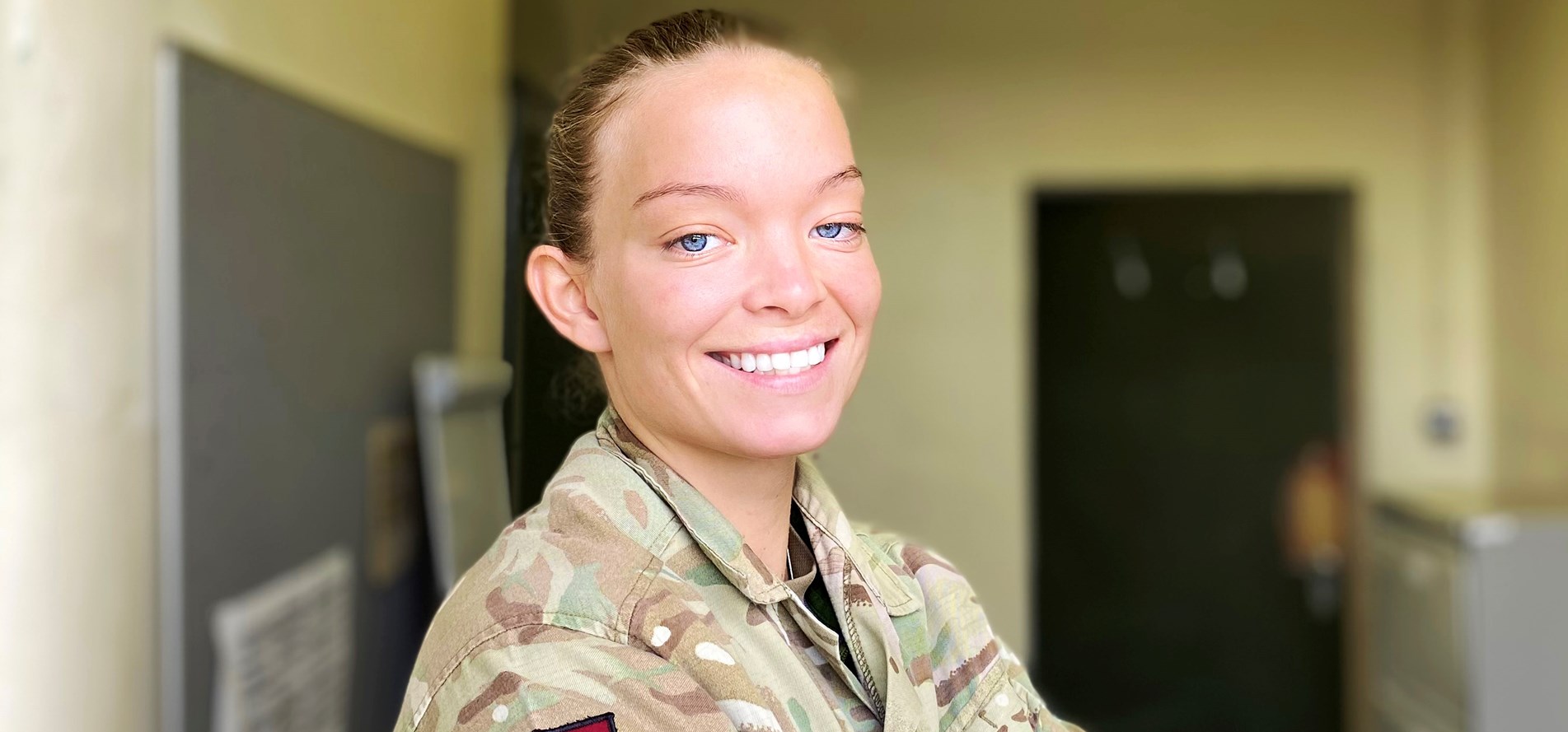 Lance Corporal Hannah Richardson, who is set to recieve a QCVS in the Army's latest Operational Awards