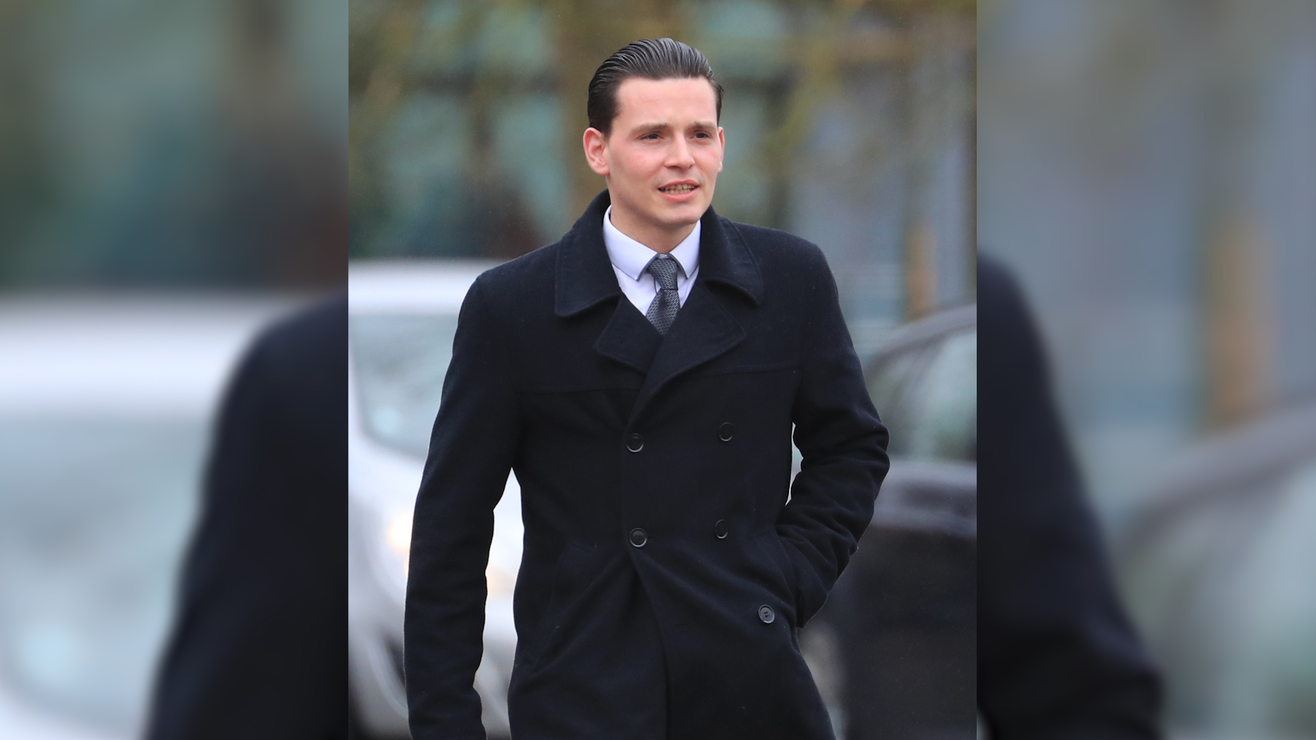 Lance Corporal Kyle Harris arrives at Maidstone Crown Court (Picture: PA).