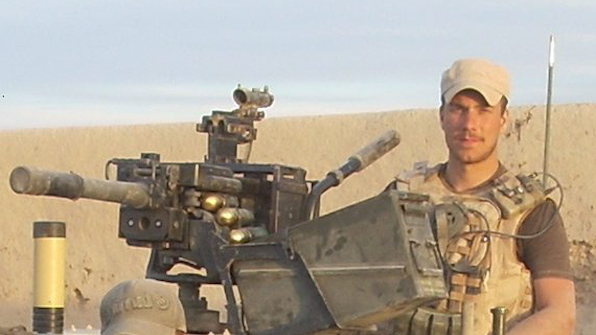 Lance Corporal Matthew Croucher in Afghanistan