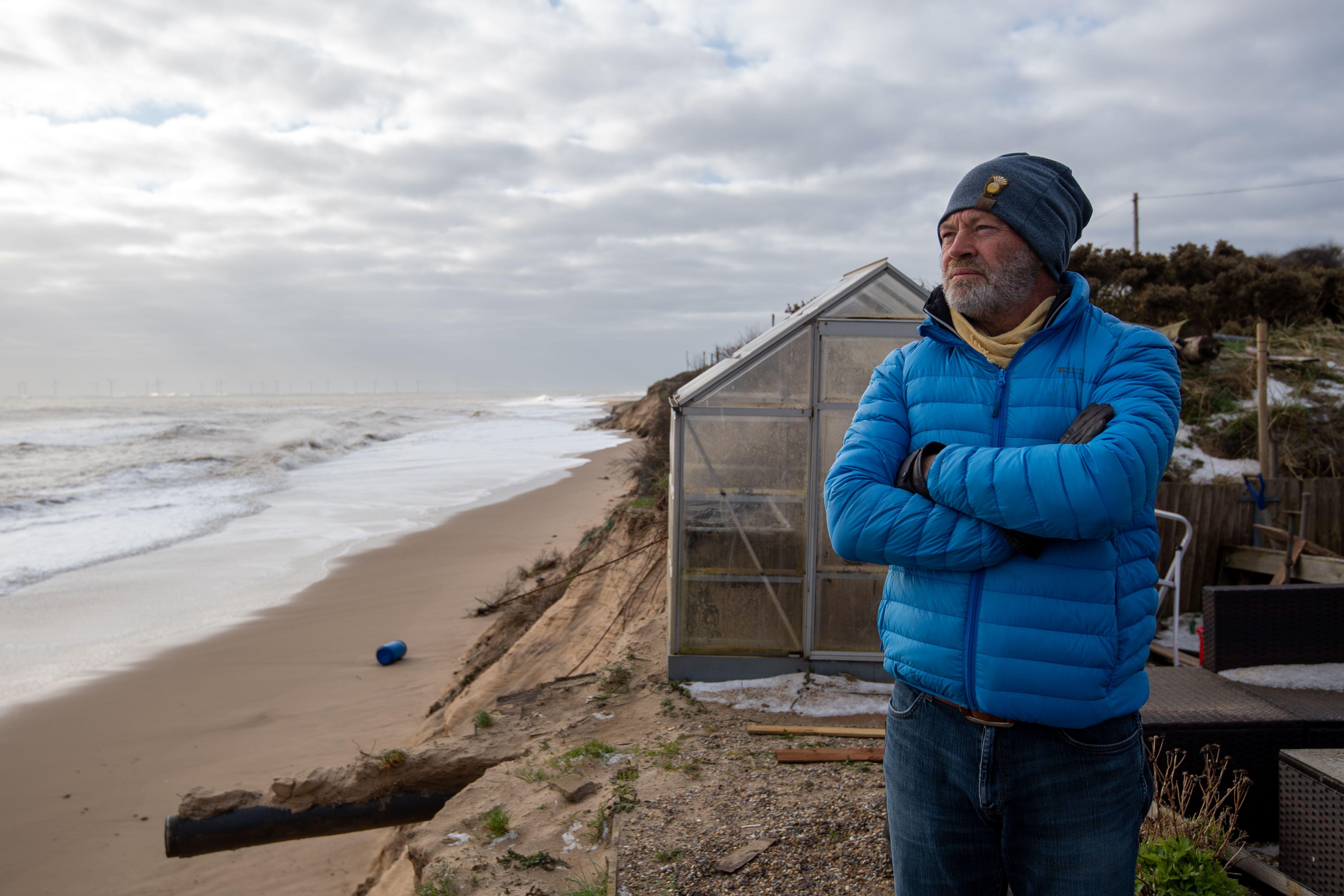 Cover image: Lance Martin in front of his property in Norfolk (Picture: PA Images/Alamy Stock Photo).