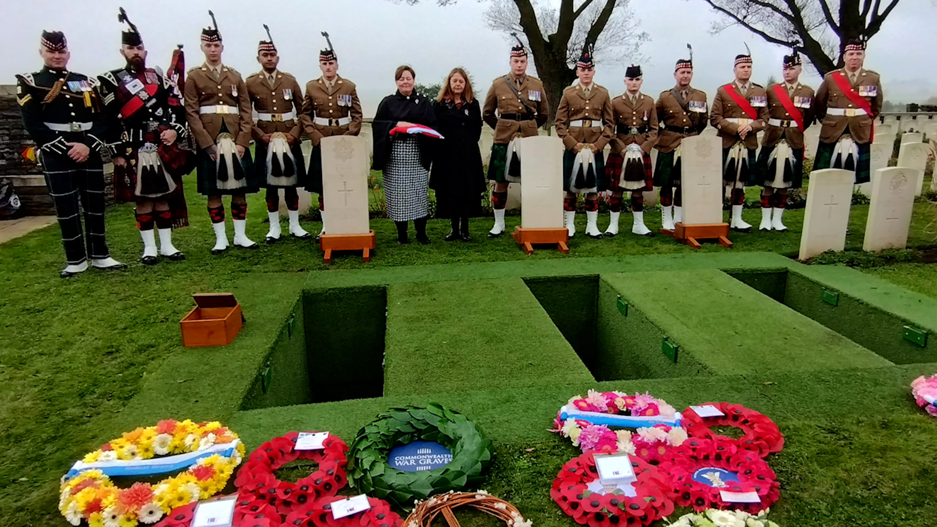 Lance Serjeant Robert Brand funeral 25102023 NO REUSE CREDIT PA WIRE, PA IMAGES