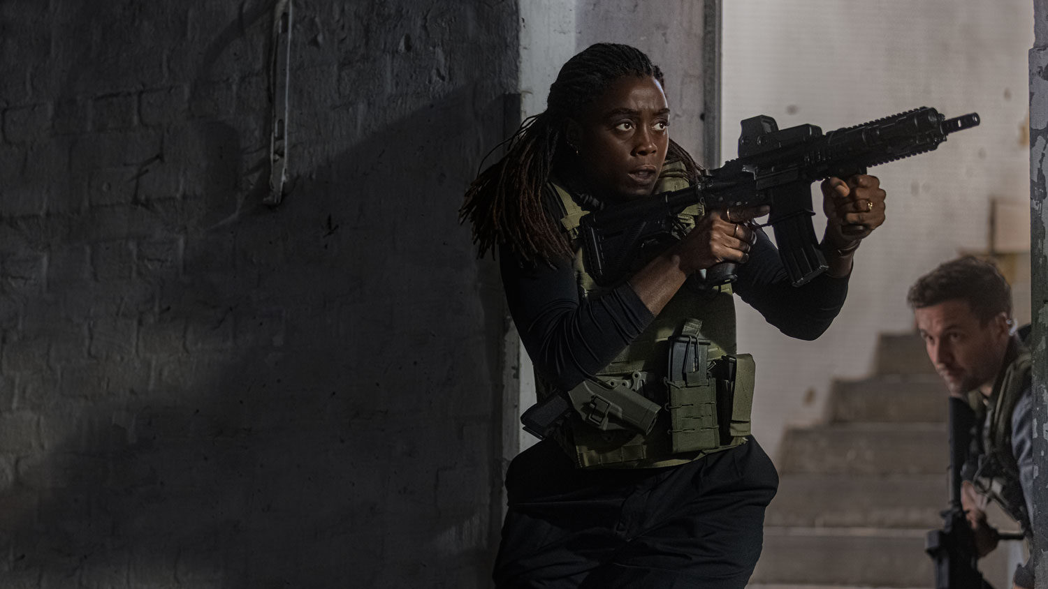 Lashana Lynch as plays Bianca in Sky Atlantic's The Day Of The Jackal CREDIT 2023 Carnival Film & Television Limited