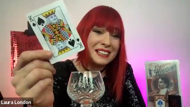 Laura London Magician Magic Card Trick BFBS Live Events