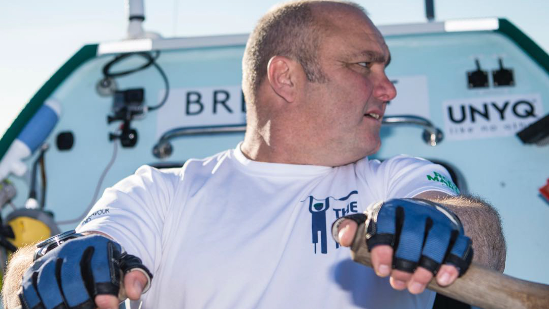 Lee Spencer The Rowing Marine (Picture: Getty Images).