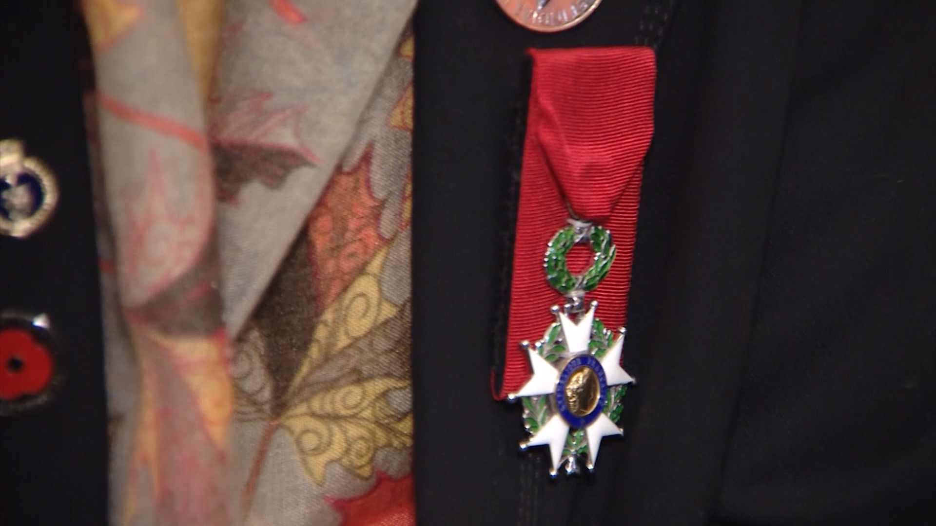 Marie Scott has been awarded the Legion d'honneur.