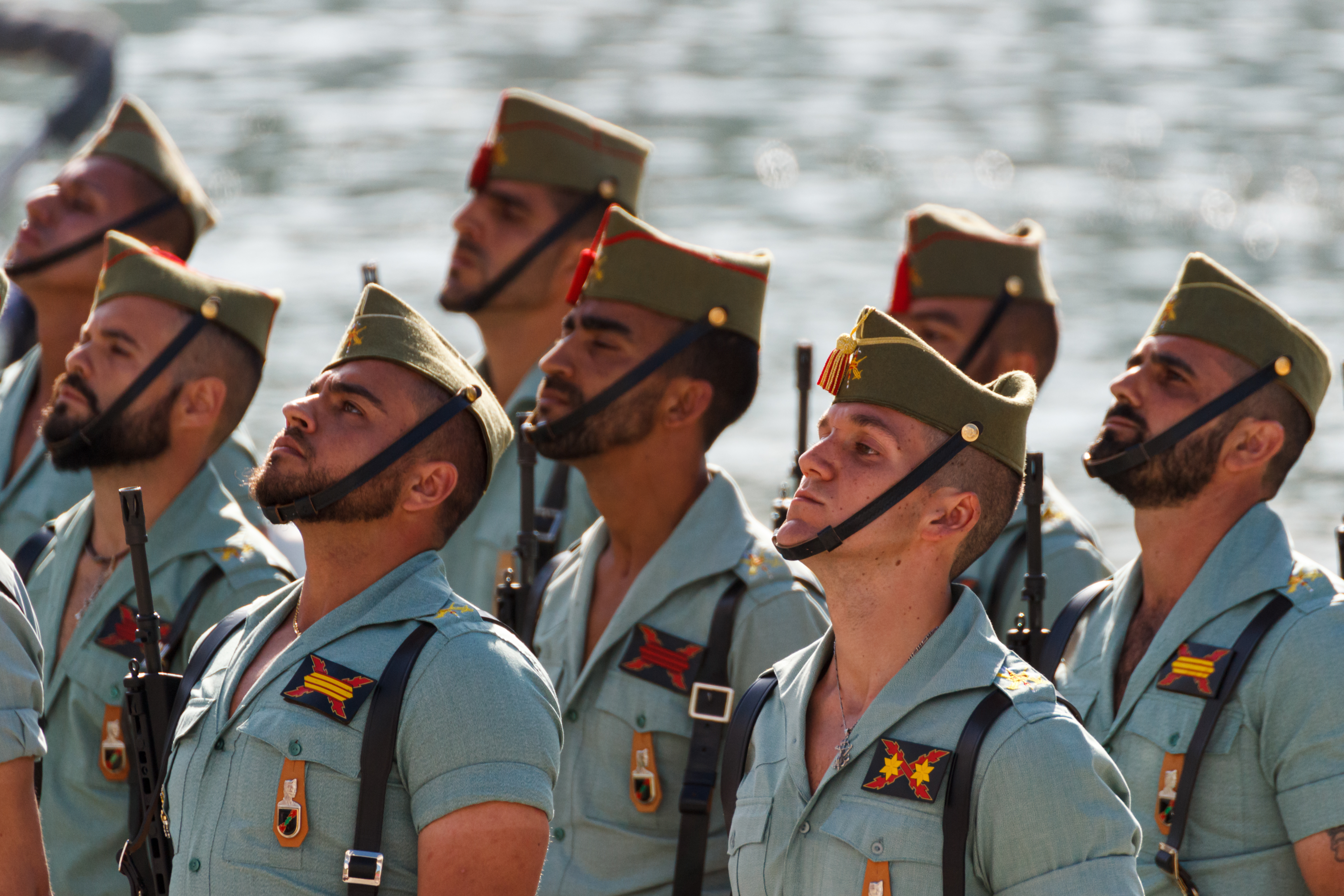 Legion soldiers from Spain