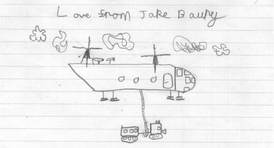 Letter to RAF Odiham