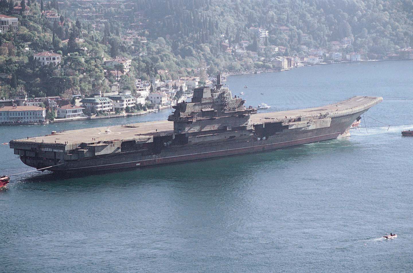 Liaoning Chinese aircraft carrier as 'Varyag'