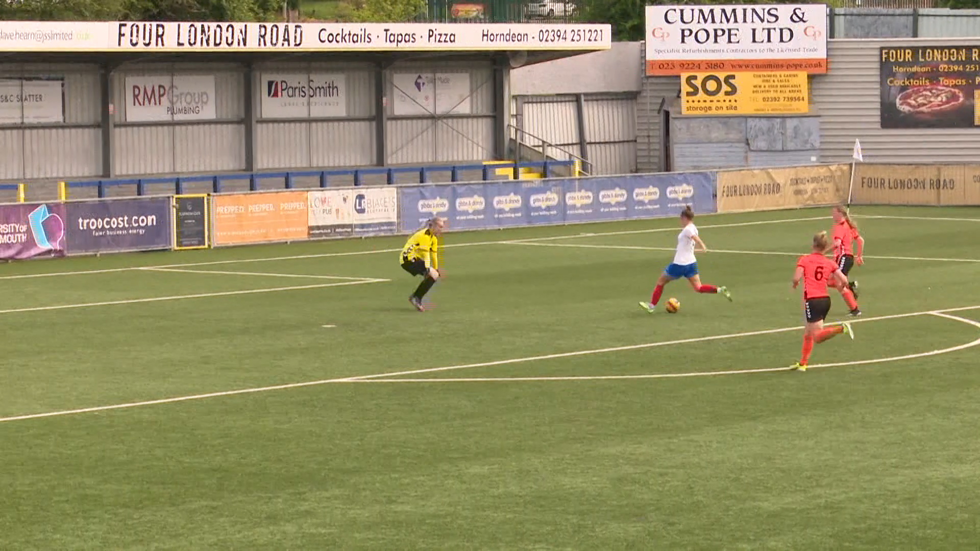 Libby Dixon scores v Dutch Forces Credit BFBS DATE 17052022.jpg