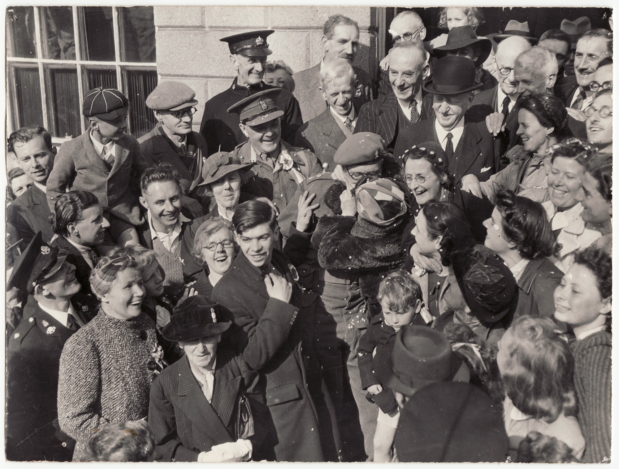 Cover image: Celebrations in Guernsey on Liberation Day (Picture: Courtesy of Guernsey Museums & Galleries/Royal Navy).