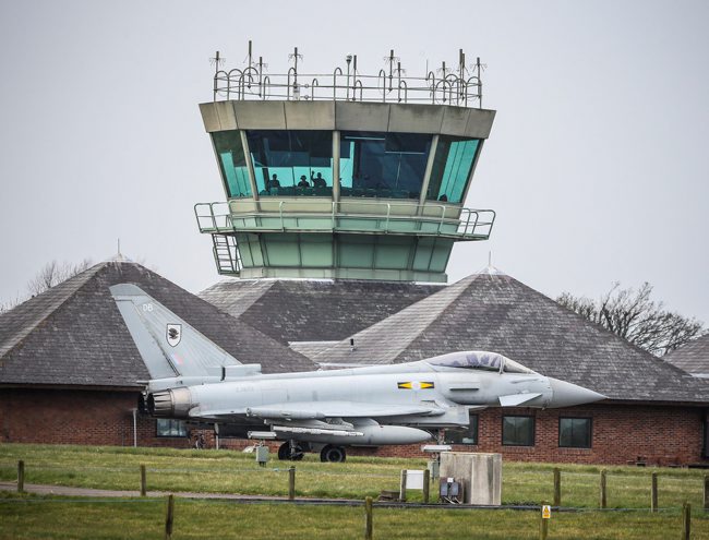 Cover image: Library image of RAF Leeming (Picture: MOD).