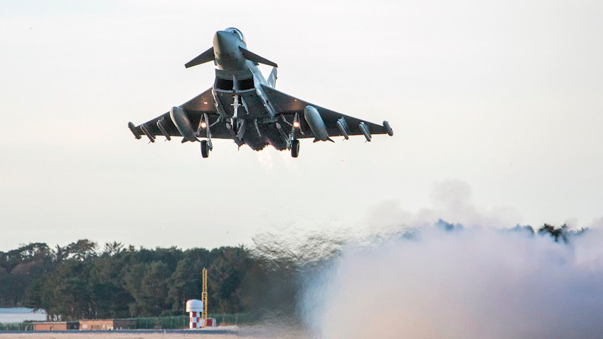 The Defence Secretary recently said that RAF fighter jets could one day be using up to 50% sustainable fuel (Picture: RAF).