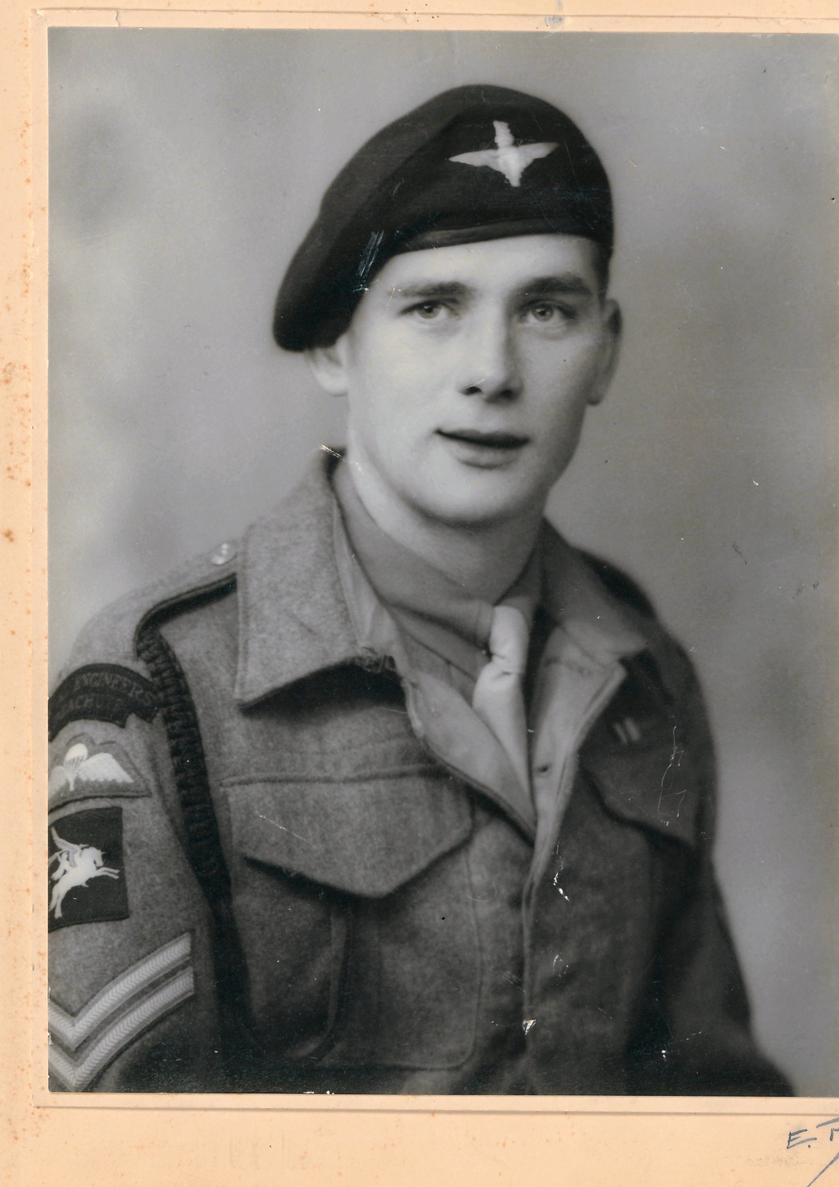 Lieutenant Colonel John Humphreys OBE who was awarded a Dutch medal for his service in WWII, including escaping from two prisoner of war camps