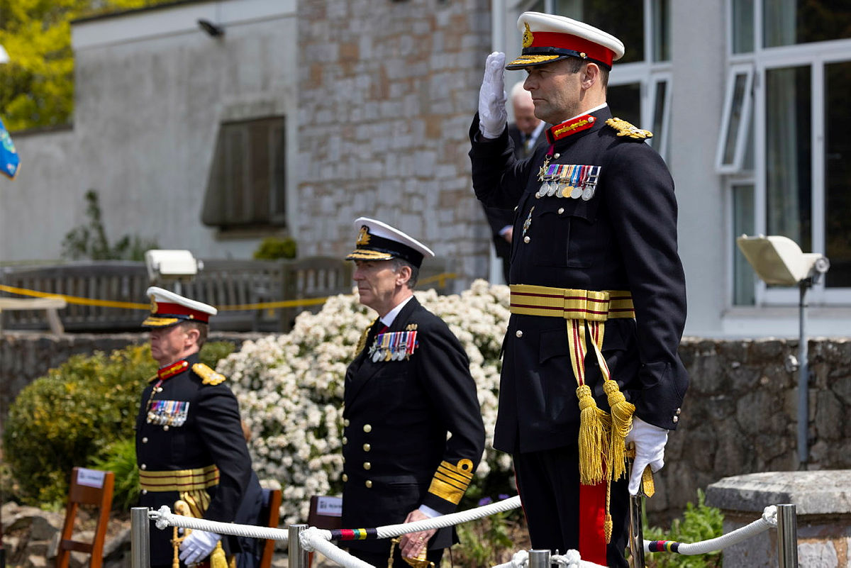 Lieutenant General Robert Magowan Commandant General Royal Marines