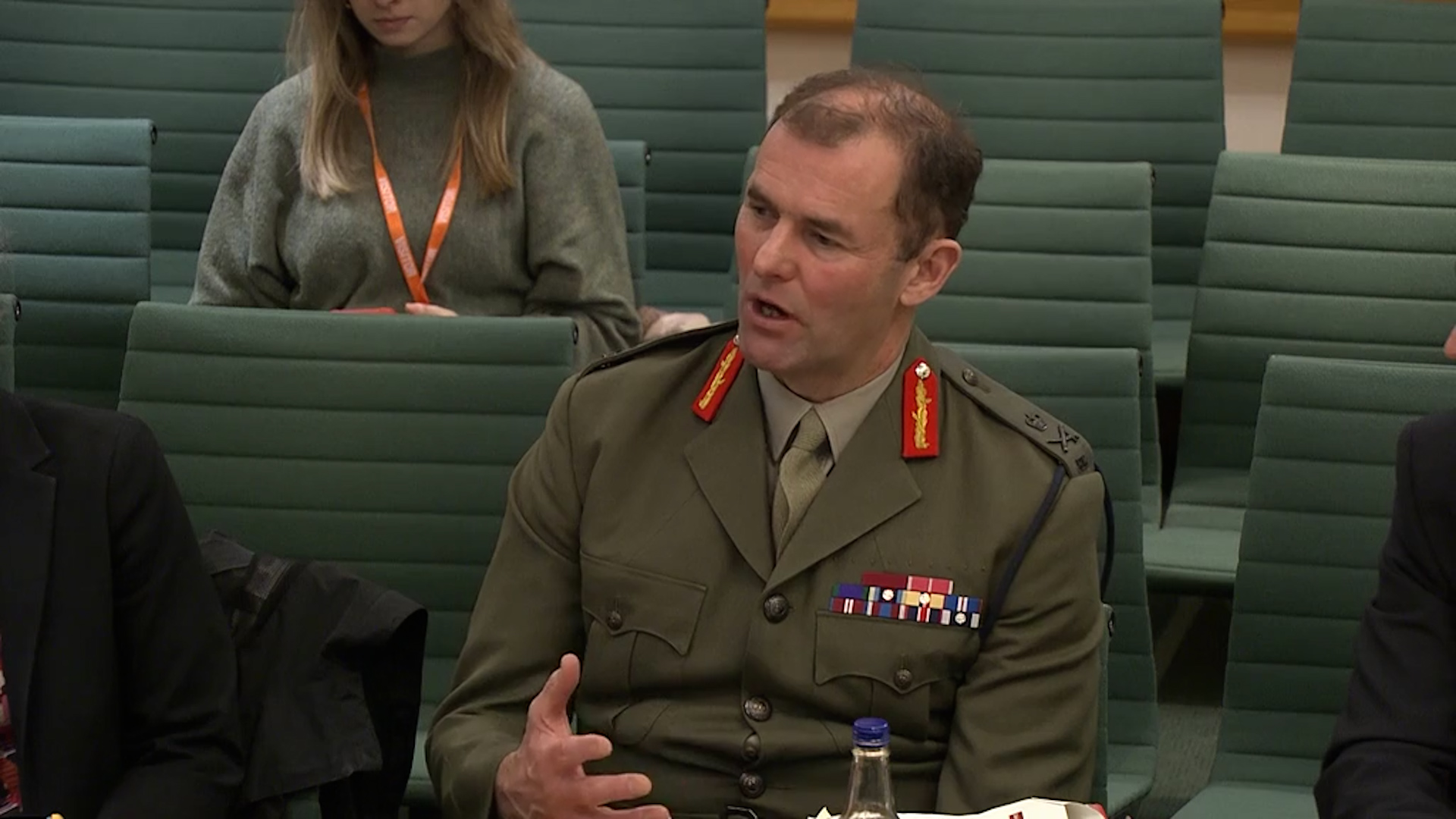 Lieutenant General Sir Robert Magowan, Deputy Chief of the Defence Staff 17122024 CREDIT Parliment TV