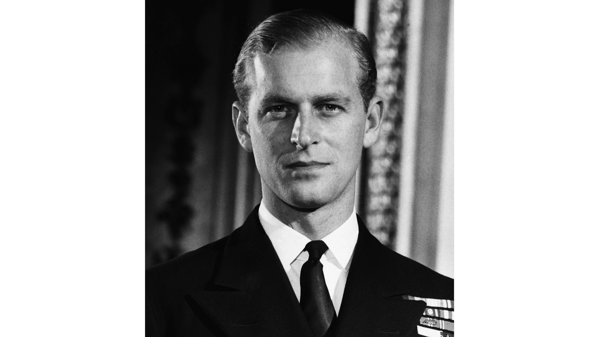 Prince Philip in Navy uniform