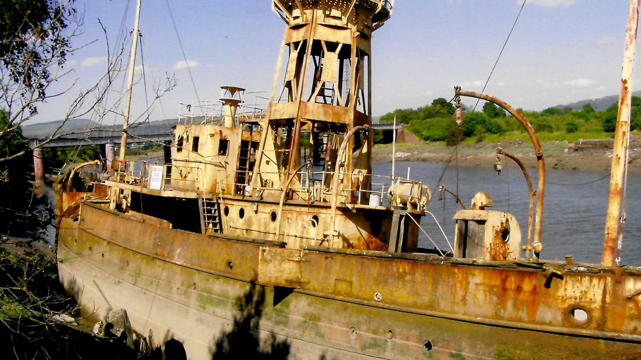 Juno Beach Lightship. Credit Simon Jones
