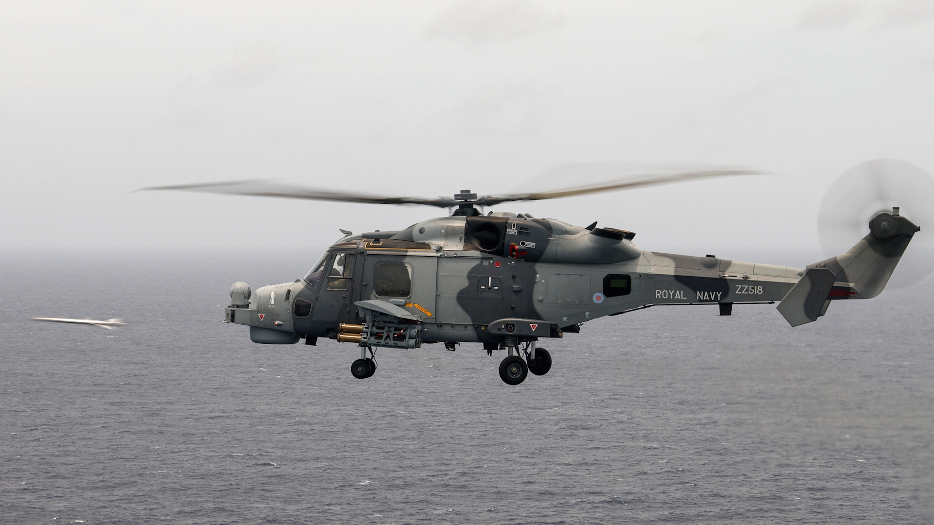 The LMM can be used on Royal Navy’ helicopters (Picture: MOD)