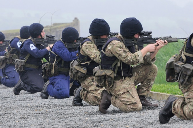 Royal Marines Blast Away The Competition