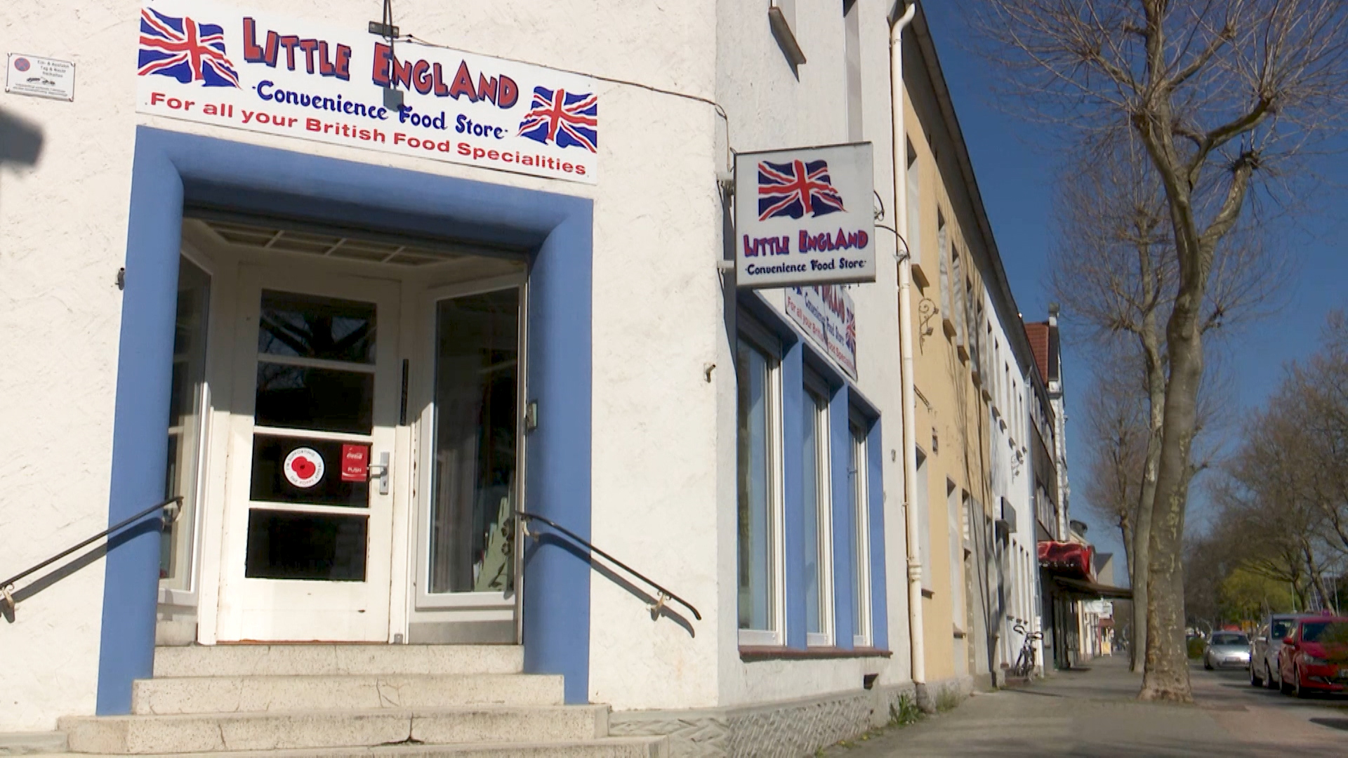 The Little England convenience store in Sennelager, Germany. 