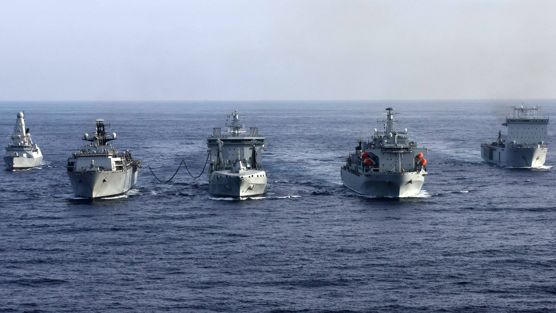 Littoral Response Group North on Op Achillean (Picture: Royal Navy).