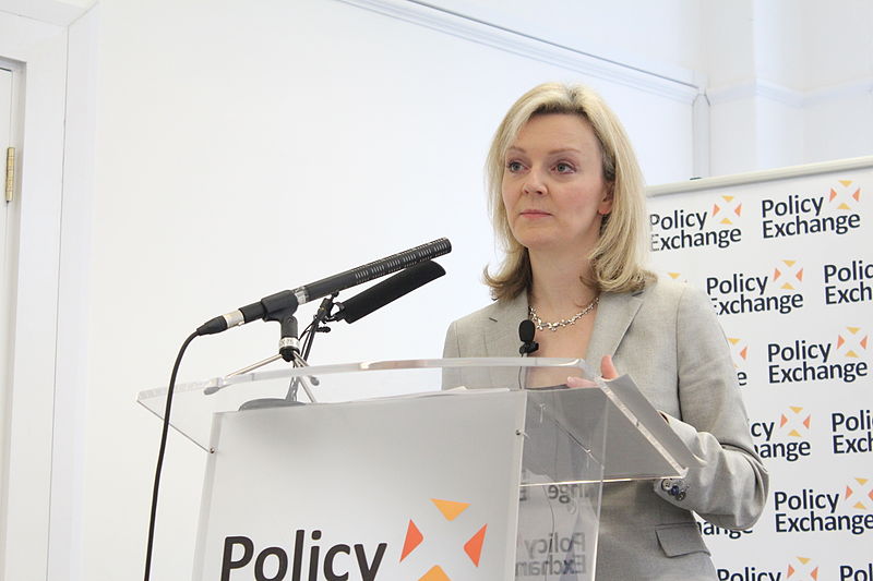 Liz Truss is thought to have resisted Williamson's request for a large increase in defence spending (Credit: Wikimedia Commons).