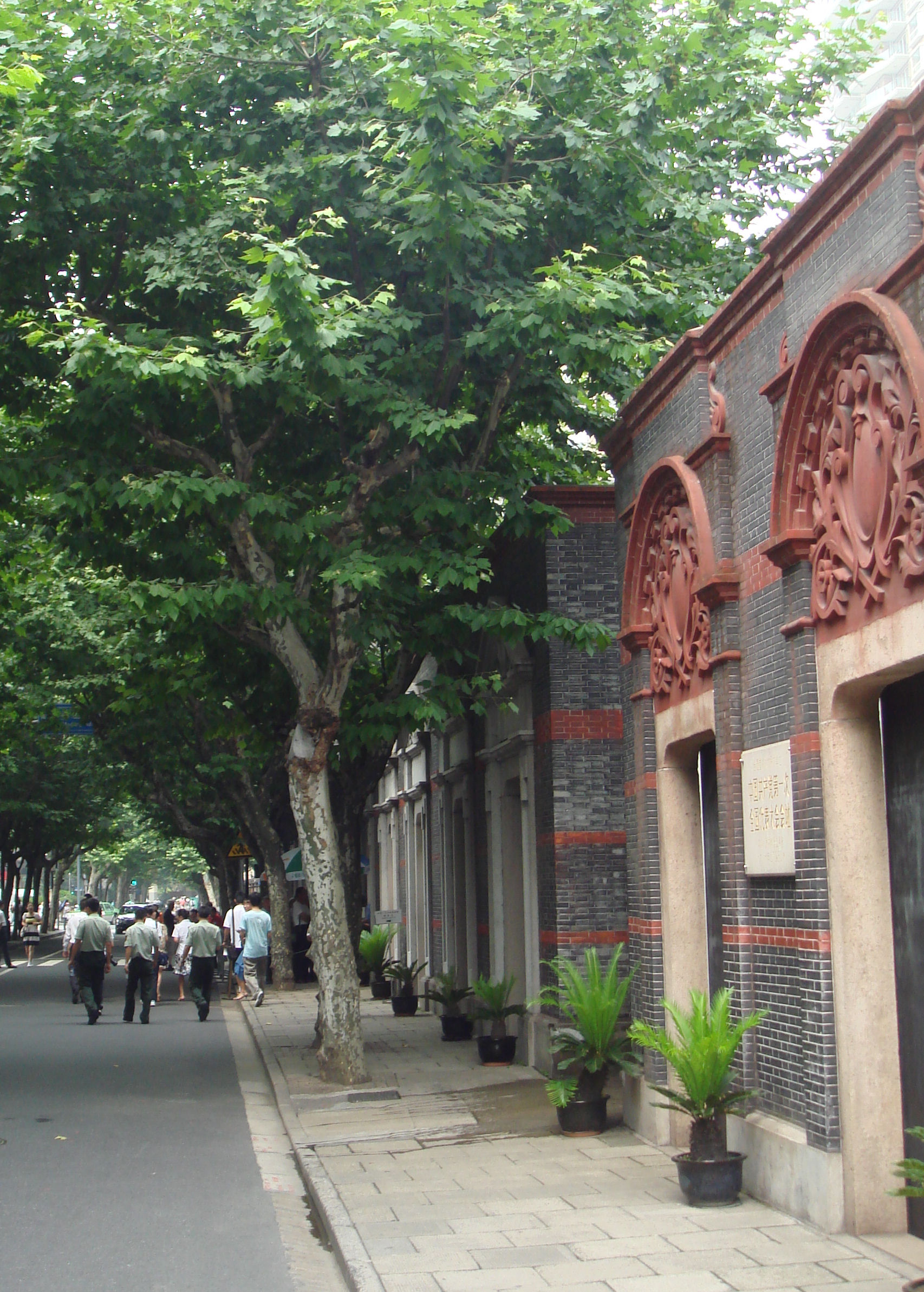 Building where the first Congress of the Chinese Communist Party took place in Shanghai