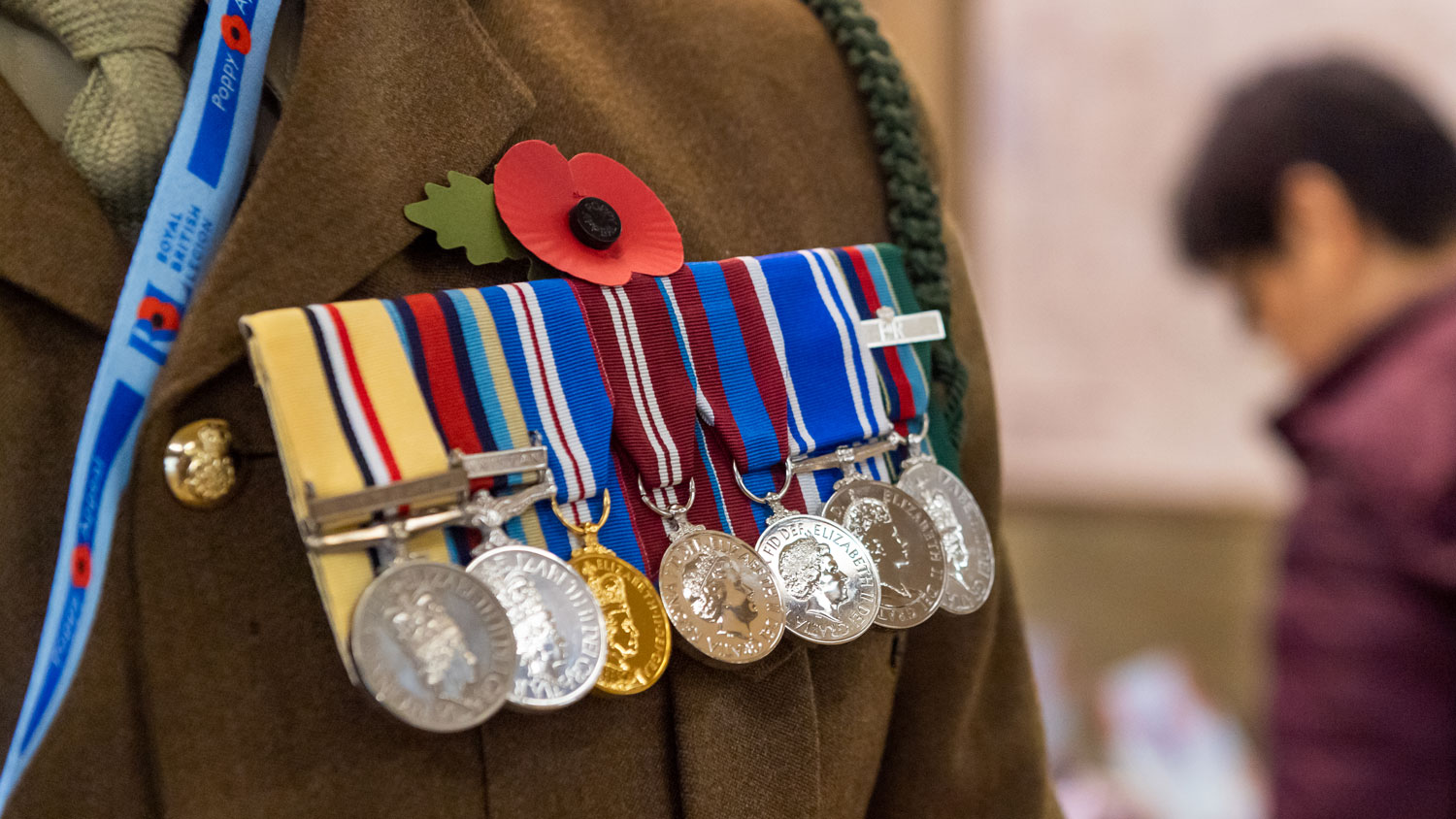 Poppy day medals (MOD)
