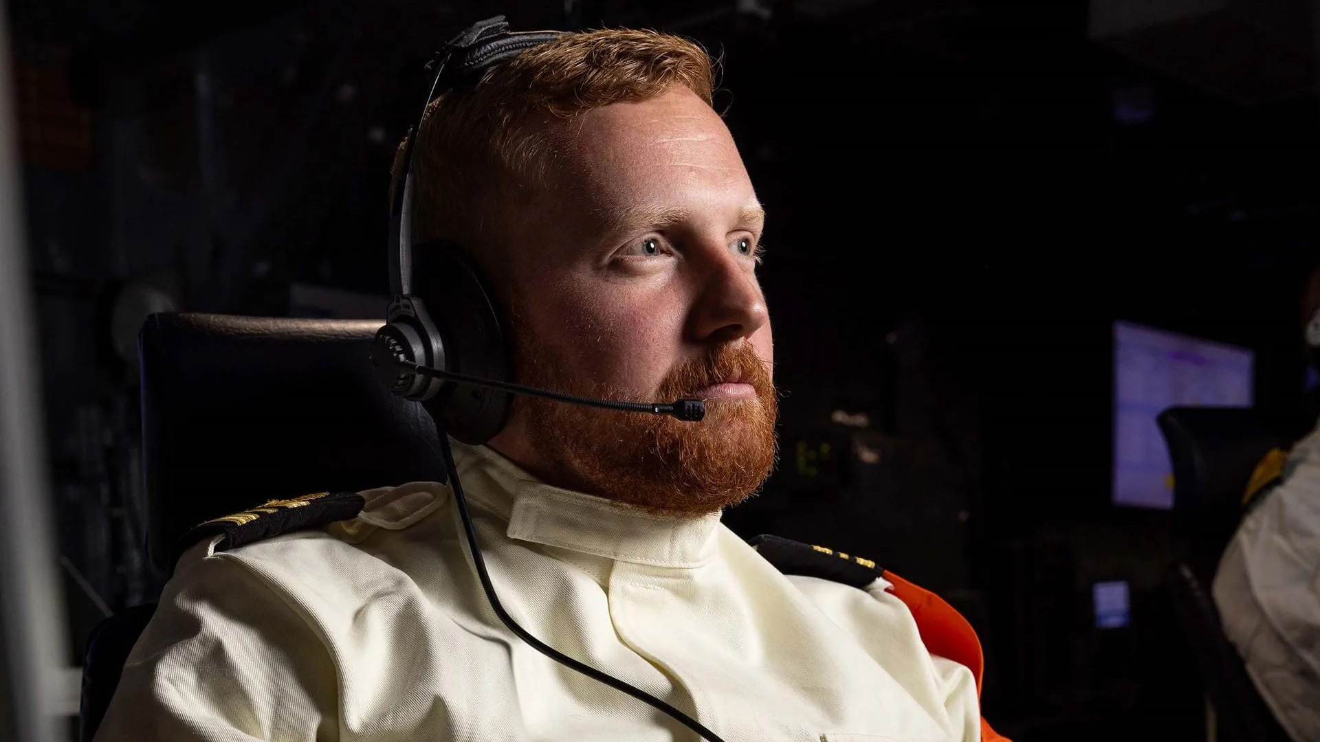 The veterans recognised some of their old shipmate's features, not least his striking ginger hair (Picture: Royal Navy)