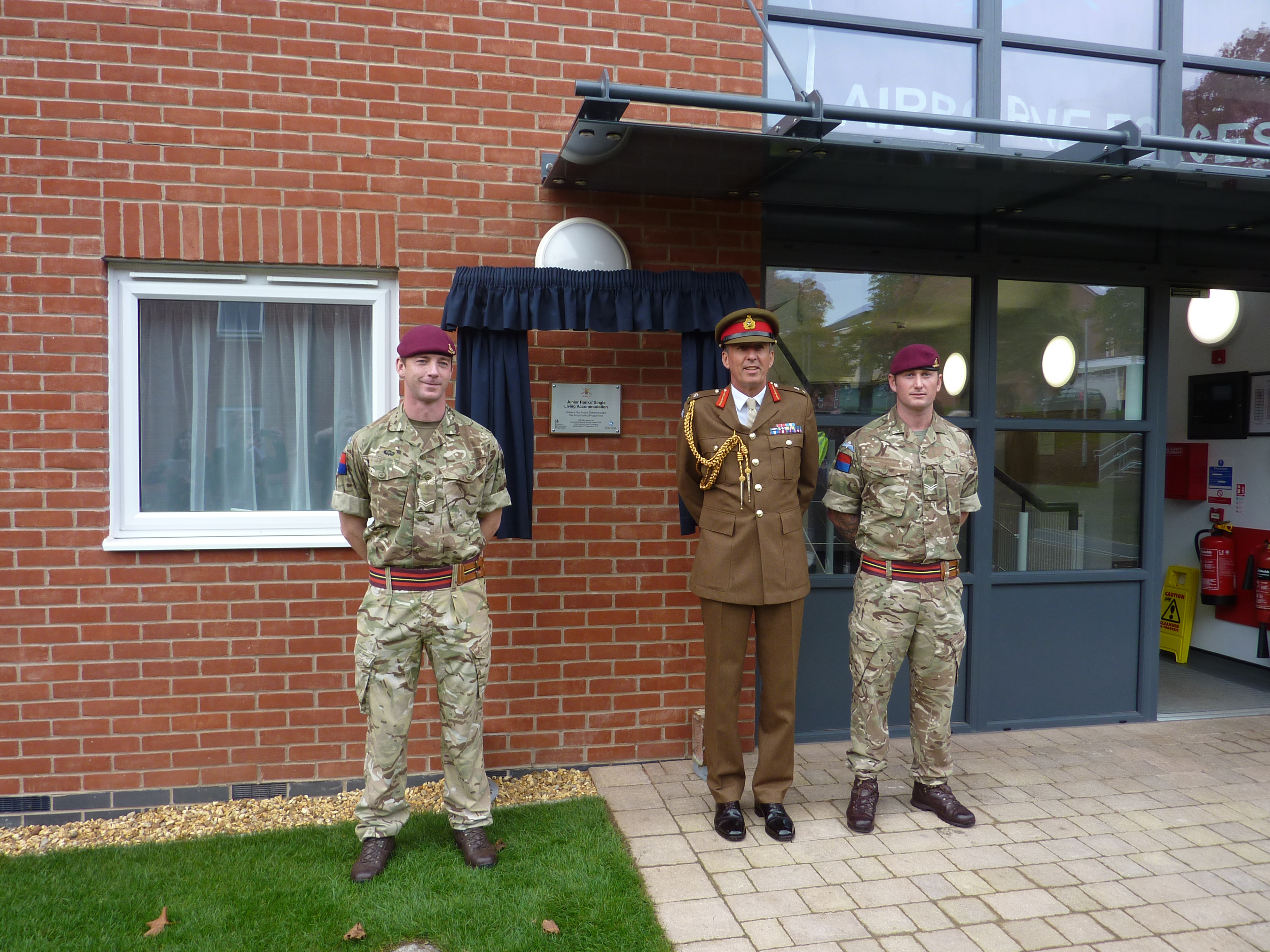 Larkhill accommodation opened 