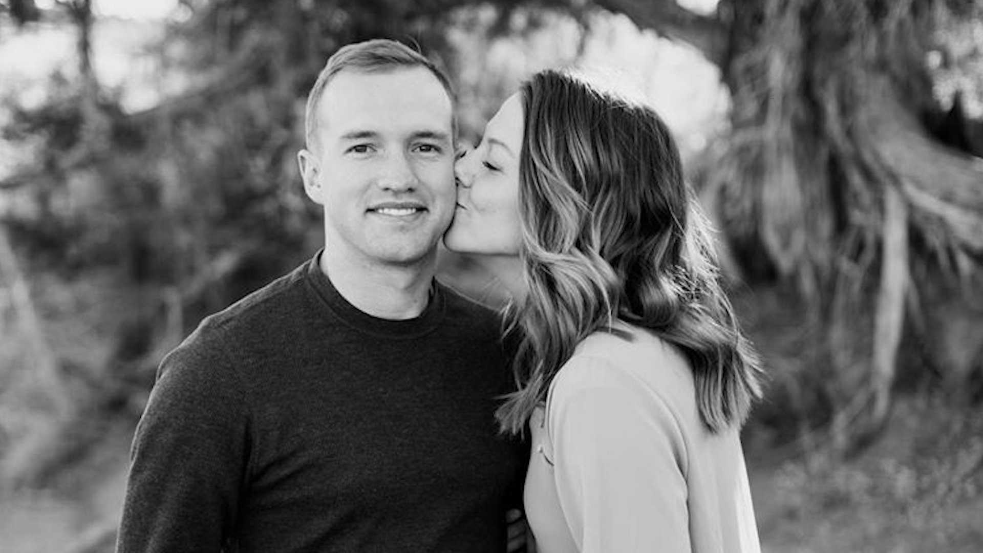 Lt Kenneth Allen with wife Hannah Allen