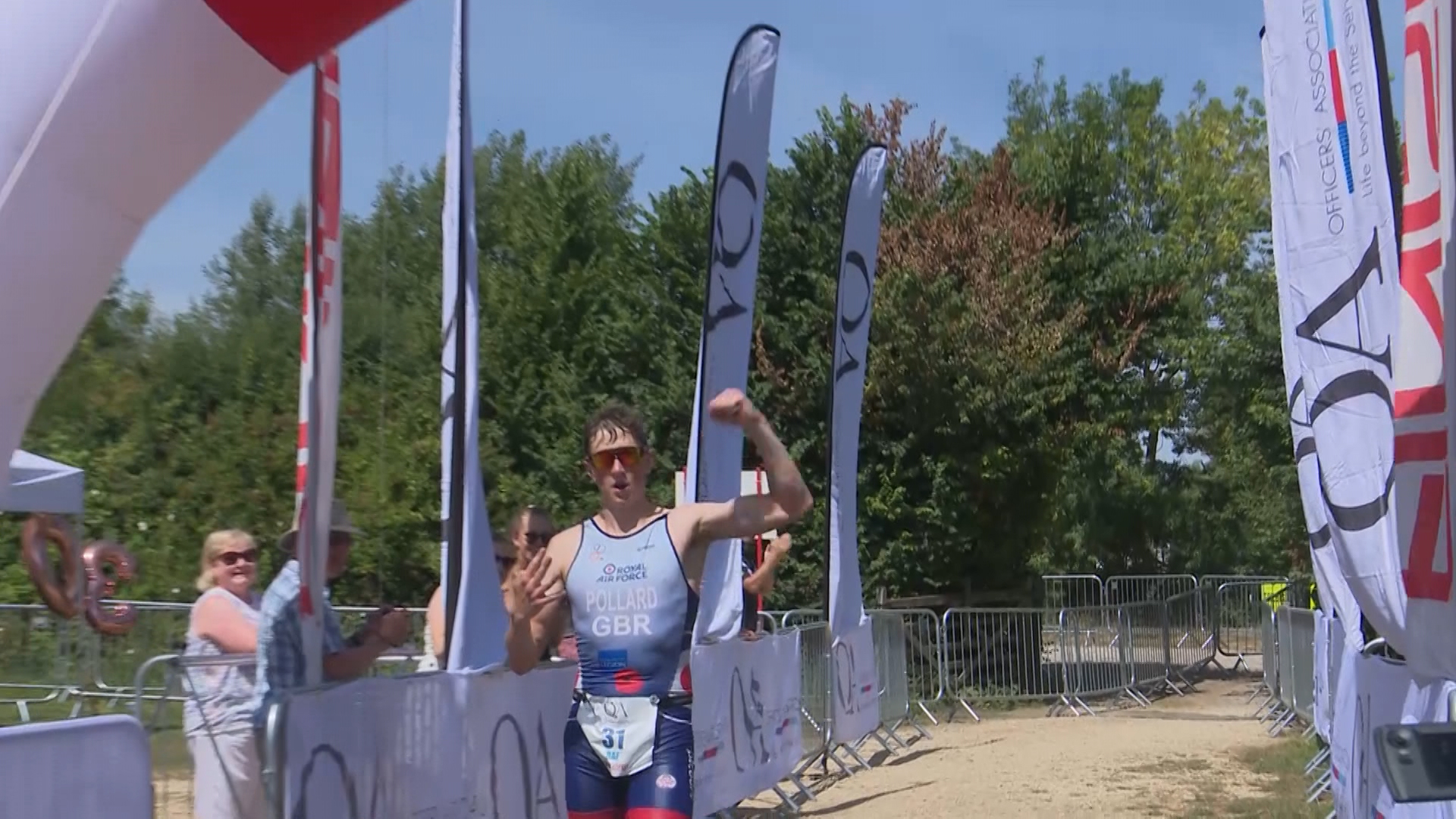 Luke Pollard RAF Triathlete