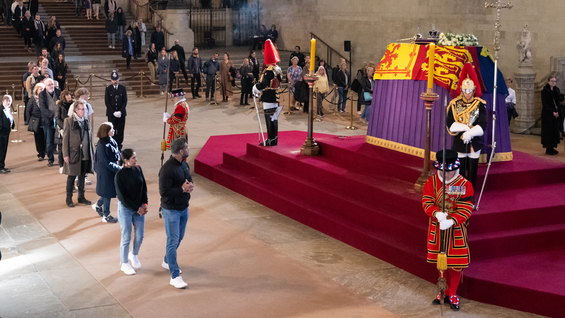 Lying in State of Her Majesty Queen Elizabeth II 170923 CREDIT UK Parliament Andy Bailey