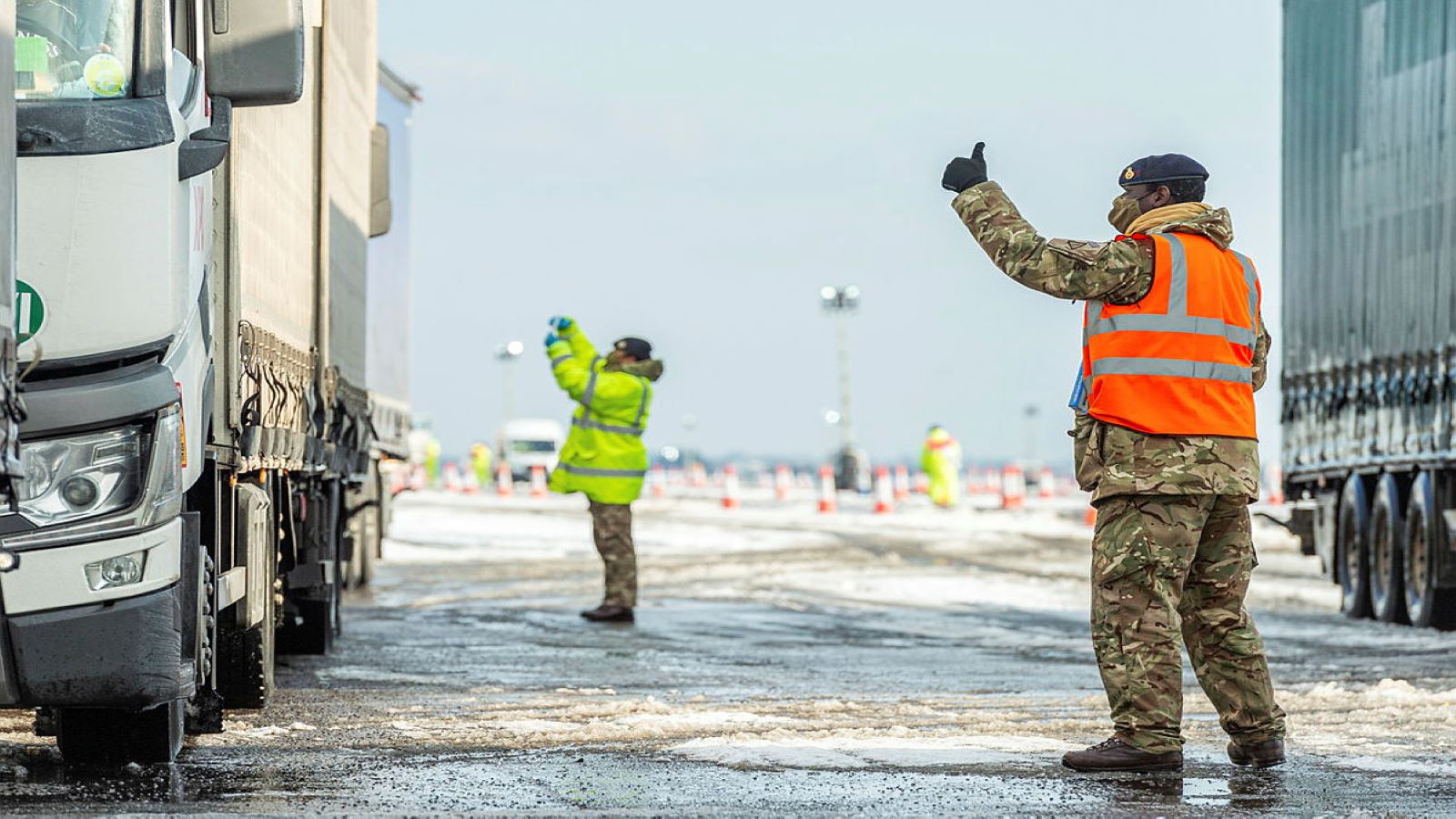 The MOD says Armed Forces personnel will step in this winter during any industrial action being taken by UK Border Force staff (Picture: MOD).