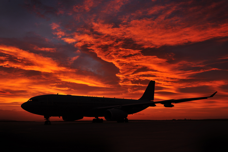 Sunset RAF pic