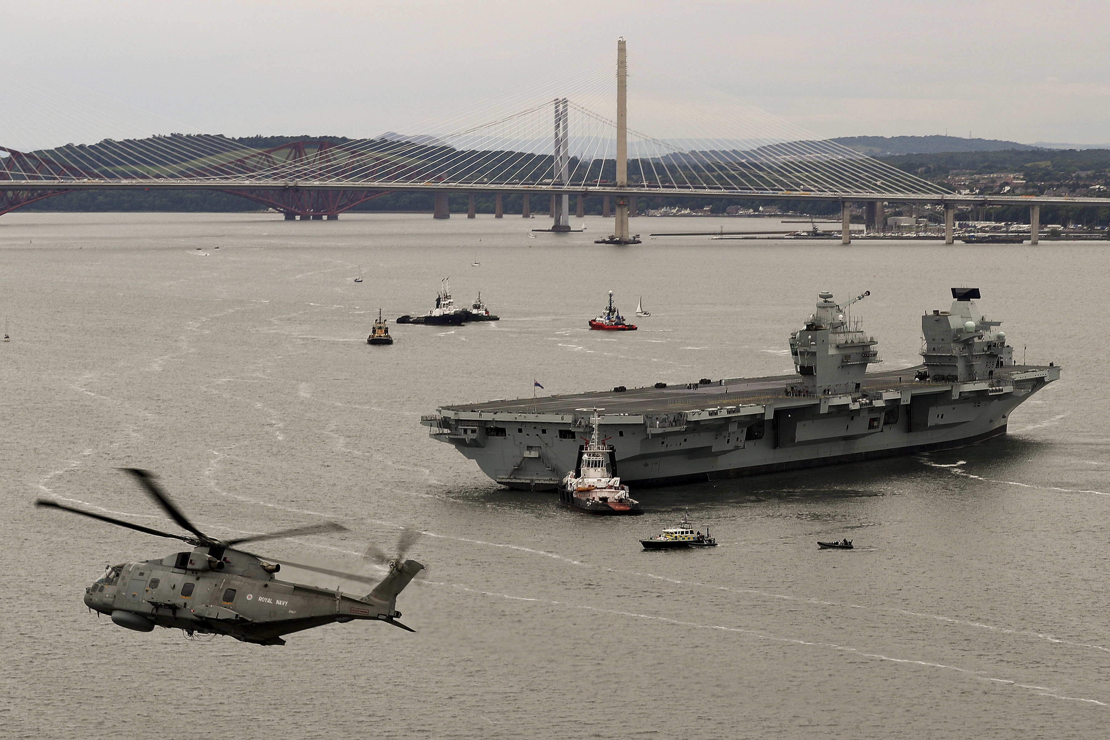 HMS Queen Elizabeth Aircraft Carrier