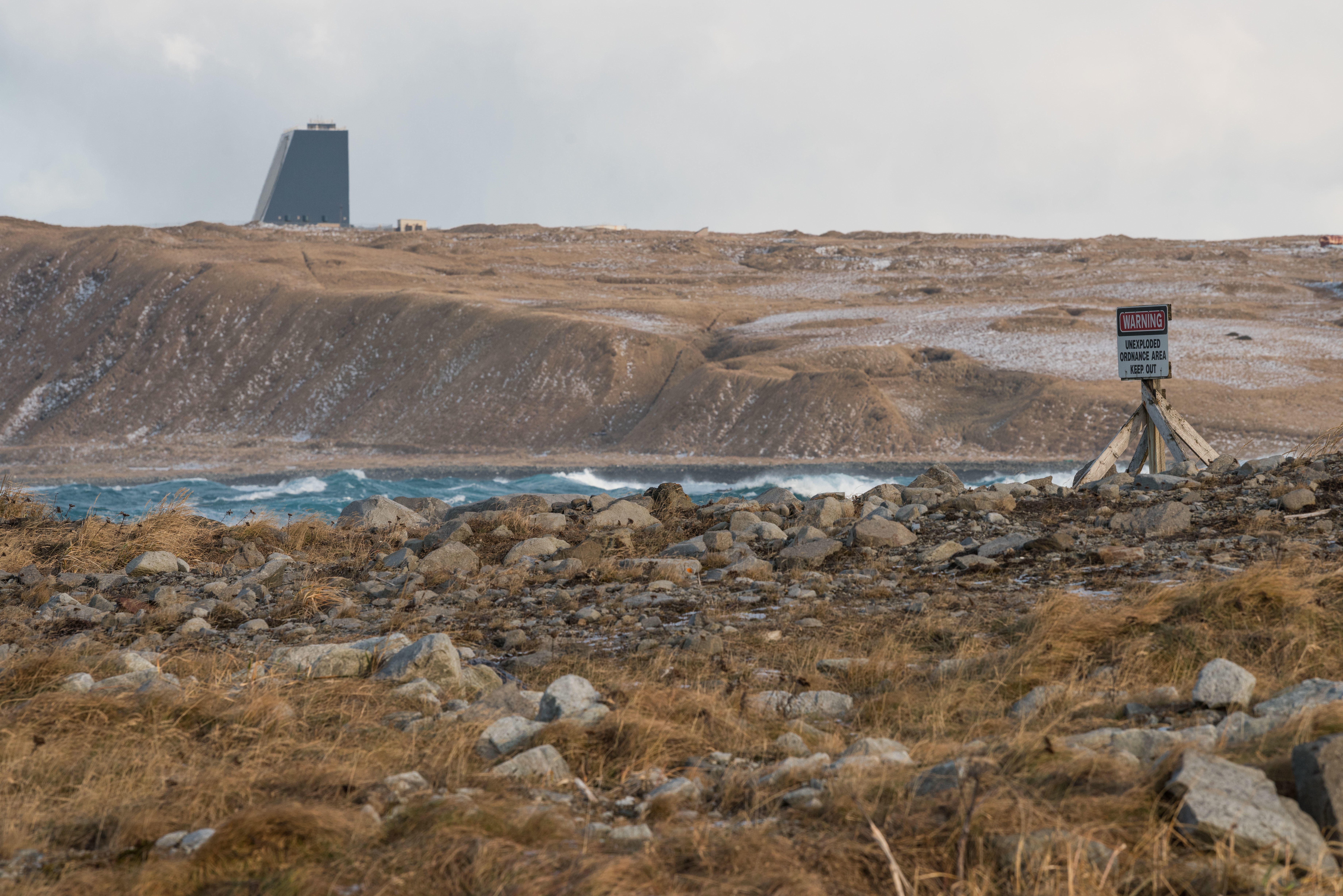 located at Eareckson Air Station, Shemya, Alaska.