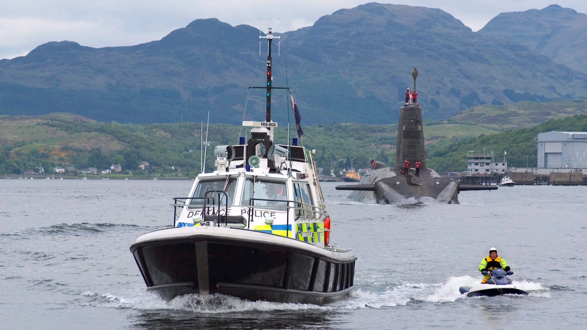 Cover image: MOD Police working with the Royal Navy (Picture: MOD).