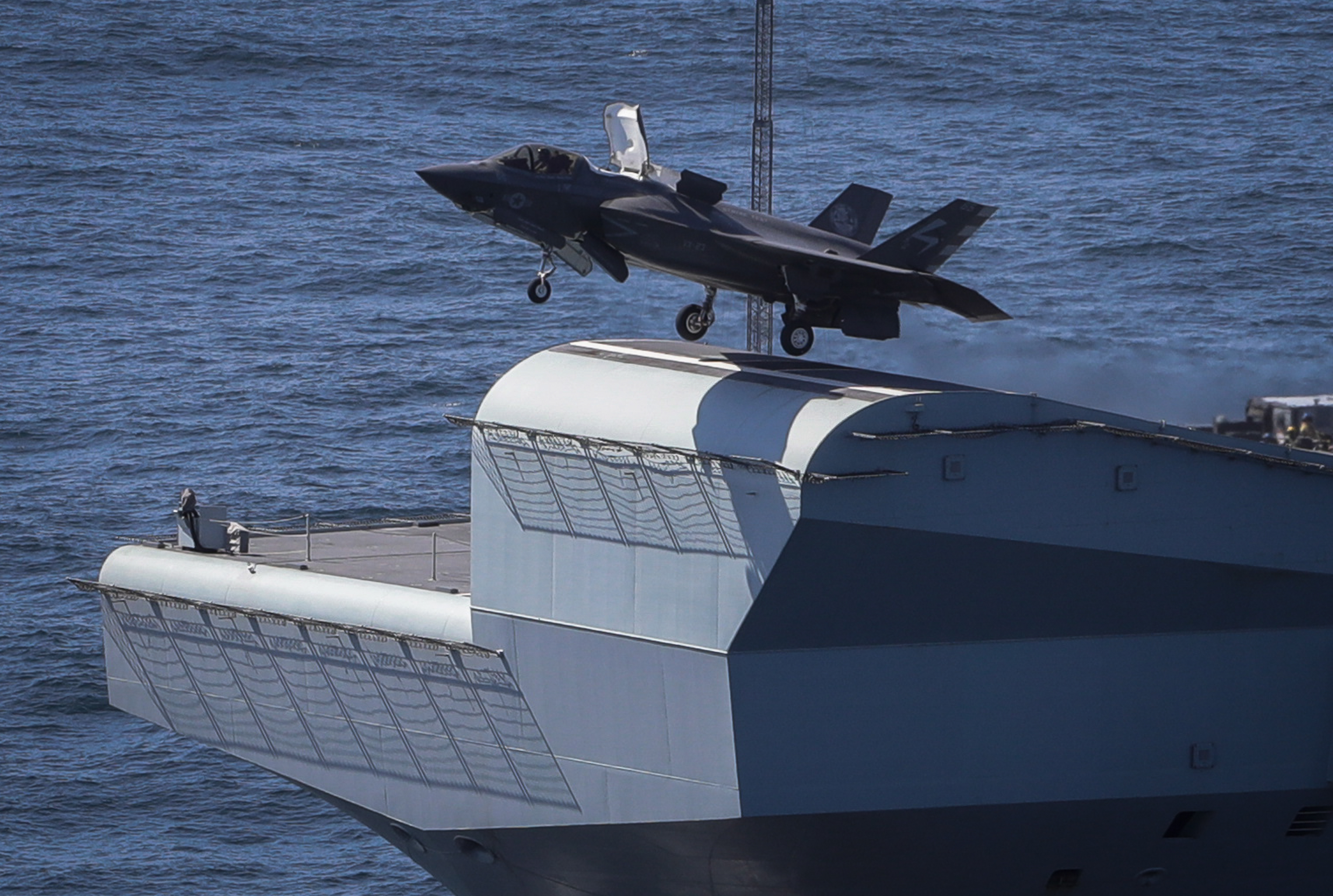 HMS Queen Elizabeth with F-35B