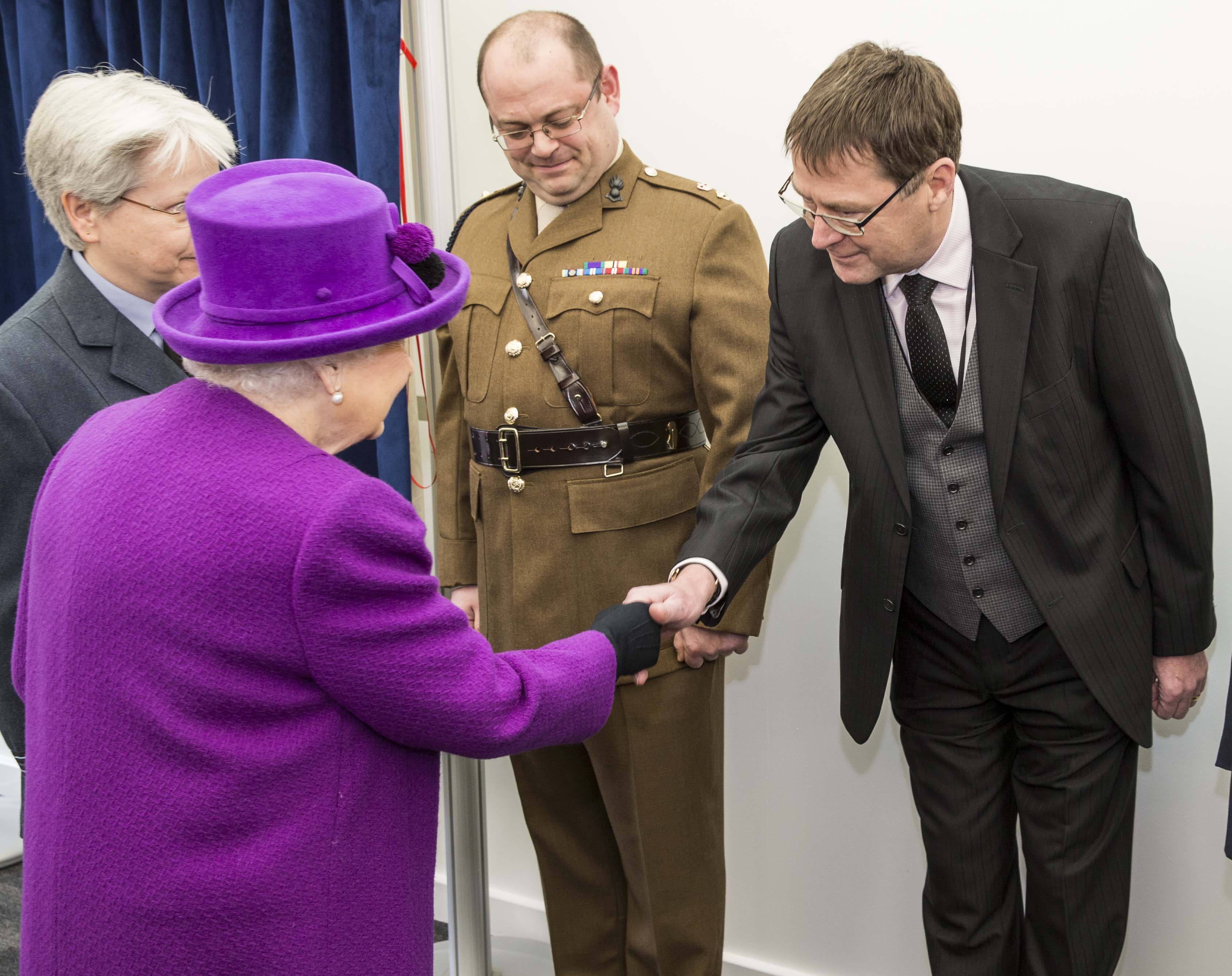 Queen Visits RAF marham 