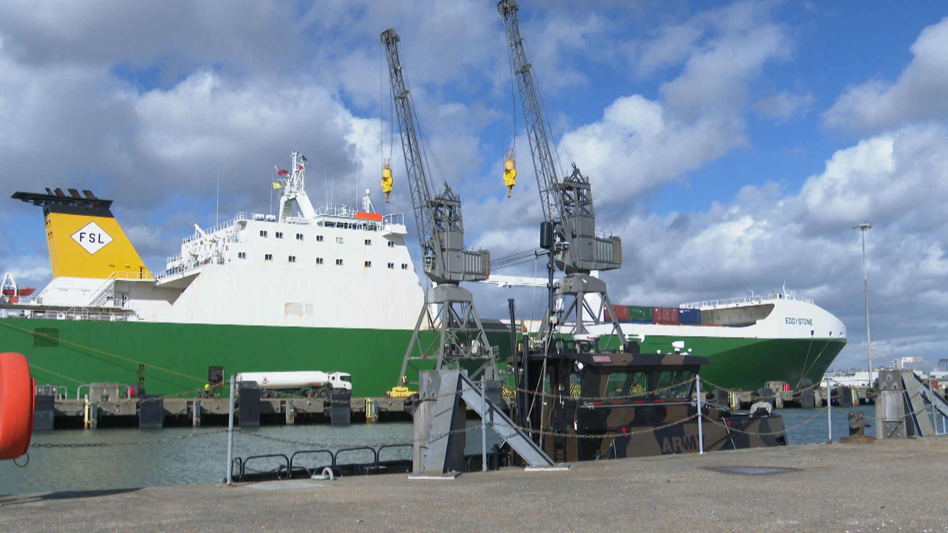 MV Eddystone (Picture: RAF).