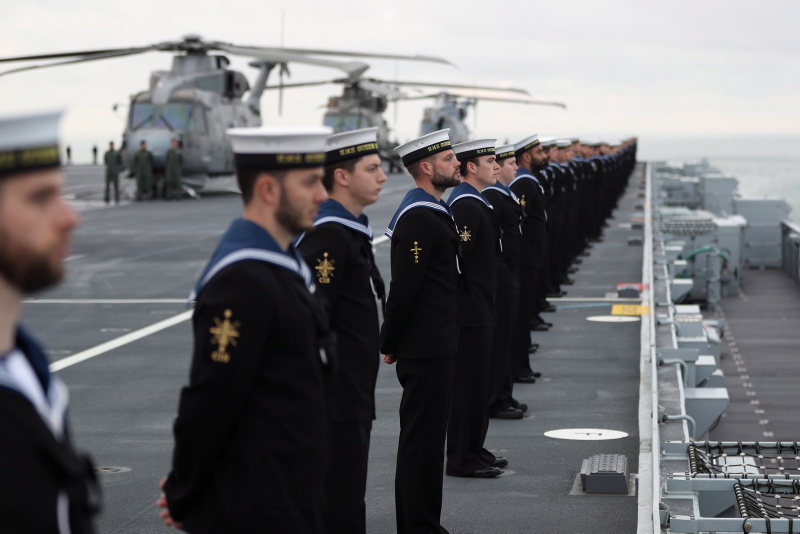 Royal Navy's New Aircraft Carrier Is Home Sweet Home