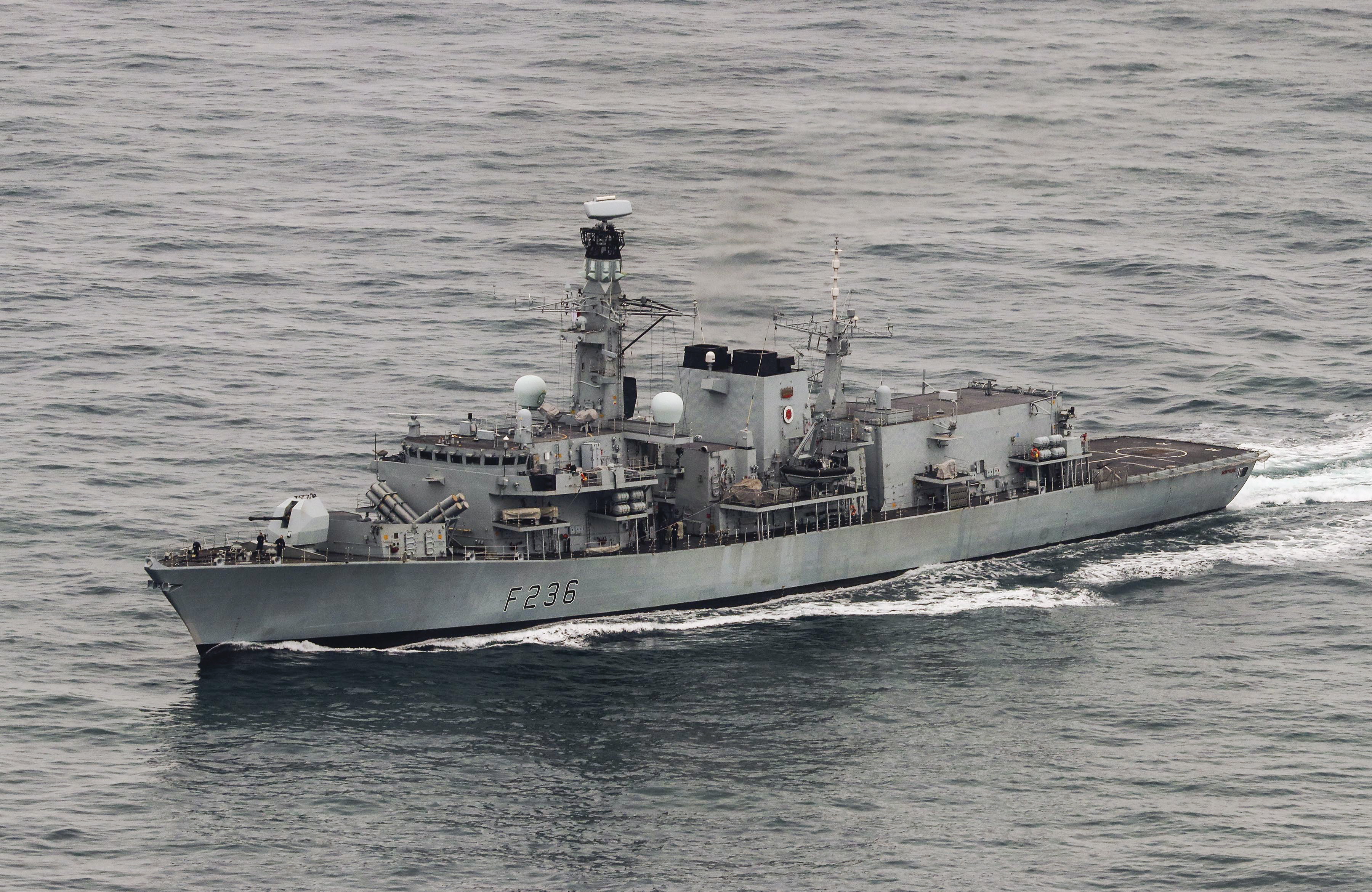 (Picture: Royal Navy/LPhot Dan Rosenbaum). 