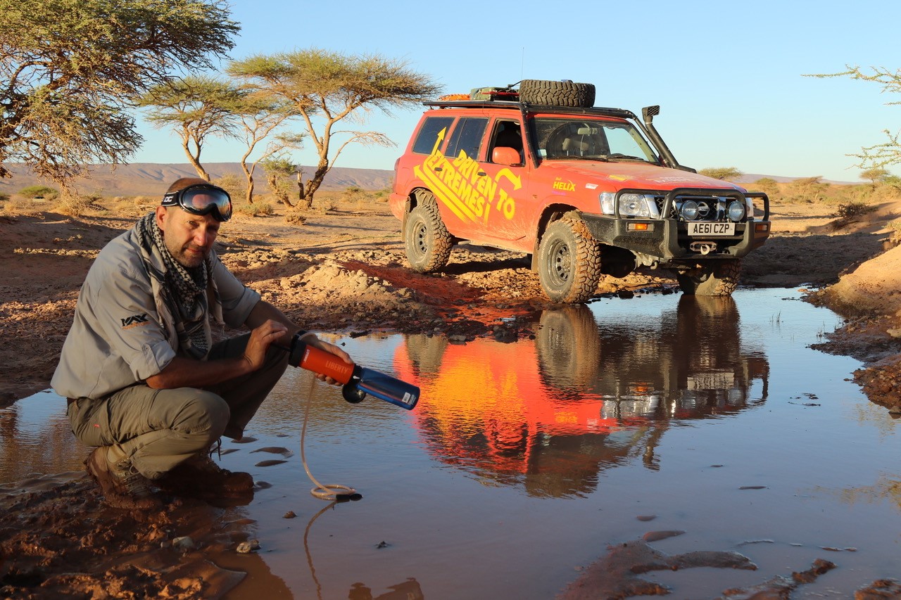 Mac Mackenney Driven To Extremes Charity PTSD Desert 4x4 Credit: Driven To Extremes