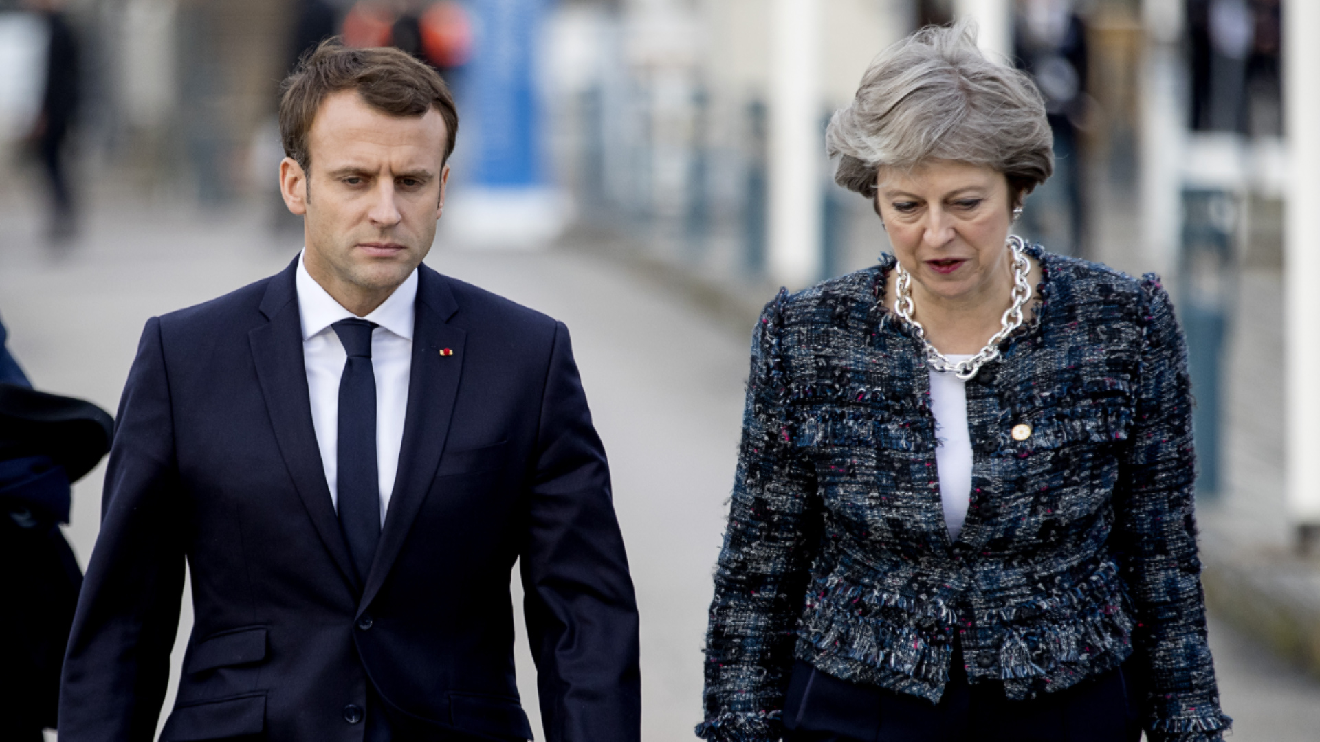 May and Macron