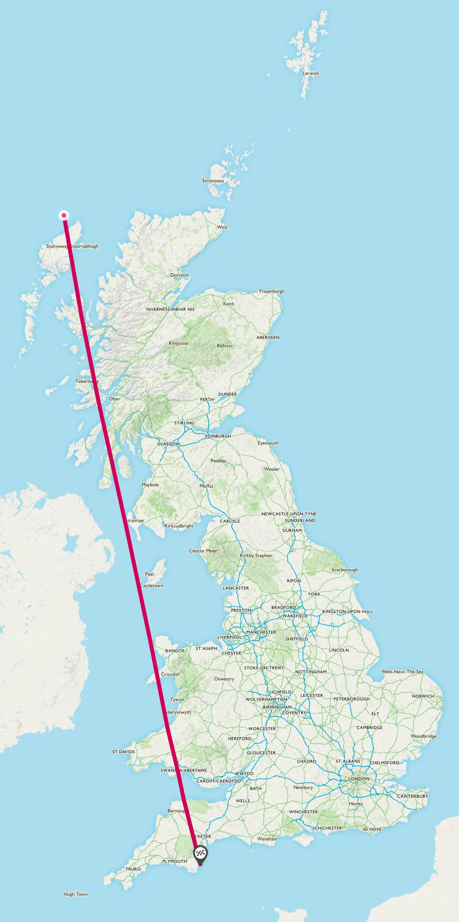 Magnetic north continues its march to the east [Photo: Copyright of Ordnance Survey]